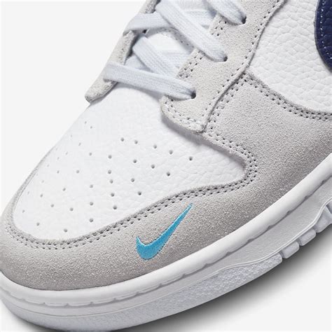 nike dunk low mini swoosh midnight navy|Nike dunks low shoes.